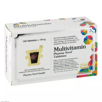 MULTIVITAMIN PHARMA Compresse Nord, 150 pz MULTIVITAMIN PHARMA Compresse Nord, 150 pz