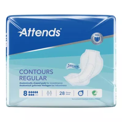Modello Attends Contours Regular 8, 28 pz