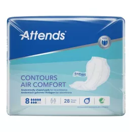 ATTENDS Sagome Contours Air Comfort 8, 28 pezzi