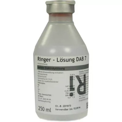 Soluzione Ringer DAB 7 plastica, 250 ml Soluzione Ringer DAB 7 plastica, 250 ml