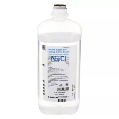 ISOTONE Soluzione salina 0,9% Braun Ecoflac Plus, 1000 ml