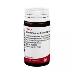 ABROTANUM EX Erba D 3 globuli, 20 g