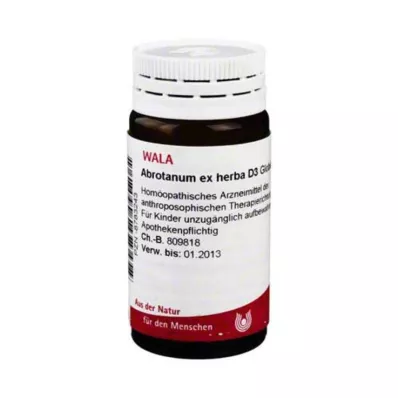 Abrotanum ex Herba D 3 globuli, 20 g