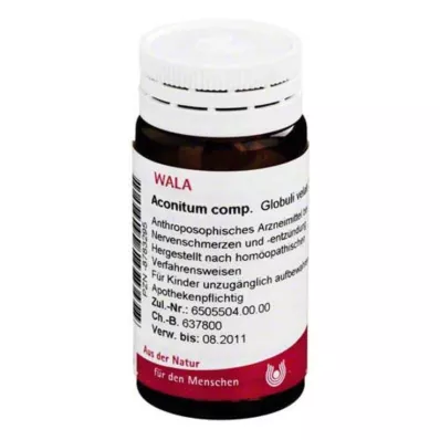 Aconito comp.Globuli, 20 g Aconito comp.Globuli, 20 g