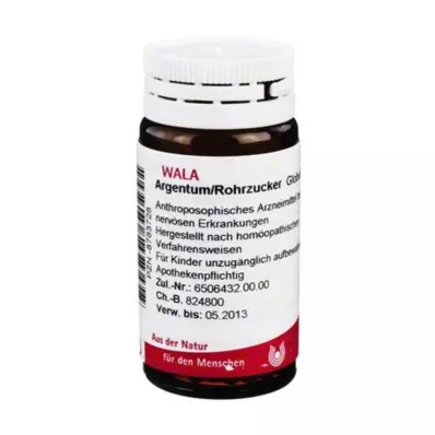 Globuli Argentum/zucchero di canna, 20 g Globuli Argentum/zucchero di canna, 20 g