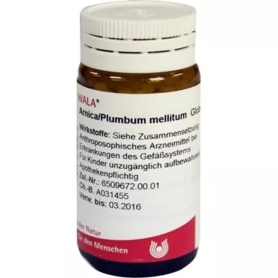 ARNICA/PLUMBUM /Globuli di mellito, 20 g