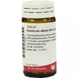 ARSENICUM ALBUM D 6 globuli, 20 g