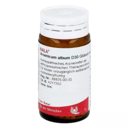 ARSENICUM ALBUM D 30 globuli, 20 g