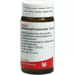 BELLADONNA CHAMOMILLA Globuli, 20 g