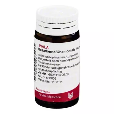Globuli di Belladonna Camomilla, 20 g Globuli di Belladonna Camomilla, 20 g
