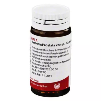 Berberis/prostata comp.Globuli, 20 g Berberis/prostata comp.Globuli, 20 g