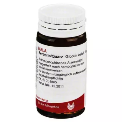 Berberis/globuli di quarzo, 20 g