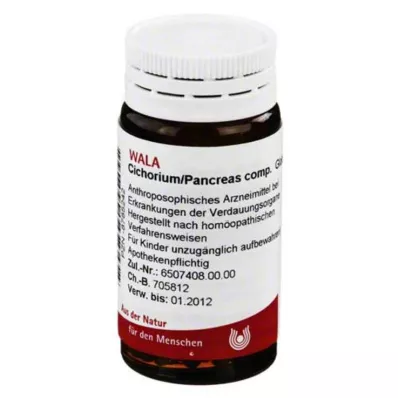 Cichorium Pancreas comp.Globuli, 20 g Cichorium Pancreas comp.Globuli, 20 g