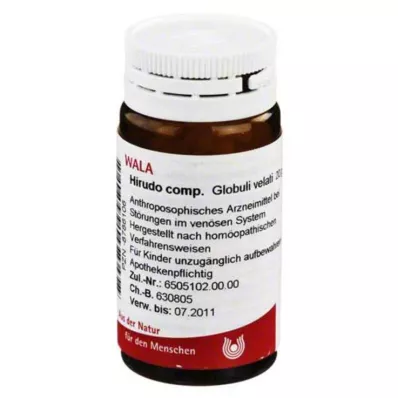 Hirudo comp.Globuli, 20 g Hirudo comp.Globuli, 20 g