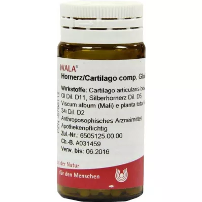 Minerale di corno / Cartilago comp.Globuli, 20 g
