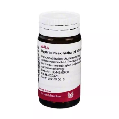 Iperico ex Herba D 6 globuli, 20 g Iperico ex Herba D 6 globuli, 20 g