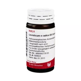 LEVISTICUM E radice D 3 globuli, 20 g