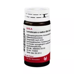 LEVISTICUM E radice D 6 globuli, 20 g