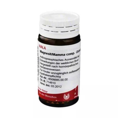 Magnesite/Mamma comp.Globuli, 20 g Magnesite/Mamma comp.Globuli, 20 g