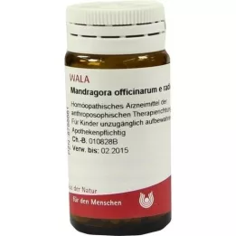 MANDRAGORA OFFICINARIUM e radice D 6 globuli, 20 g