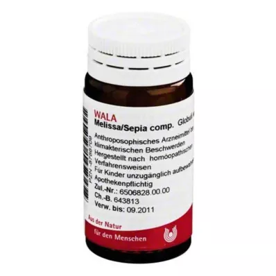 Melissa / Seppia comp.Globuli, 20 g Melissa / Seppia comp.Globuli, 20 g