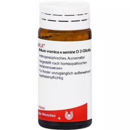 NUX VOMICA E seme D 3 globuli, 20 g