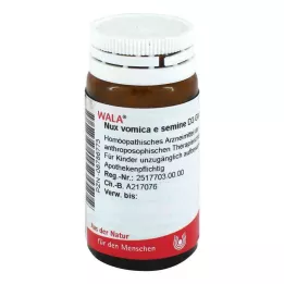 NUX VOMICA E seme D 3 globuli, 20 g