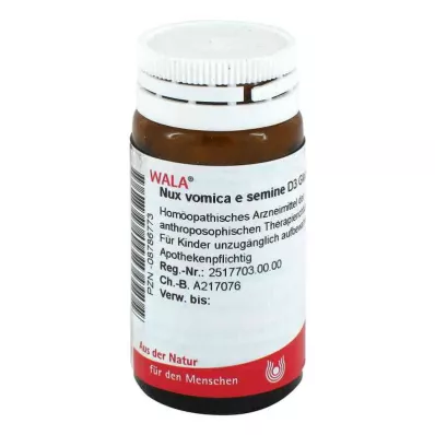 Nux Vomica E Sem. Globuli D3 (20 g)