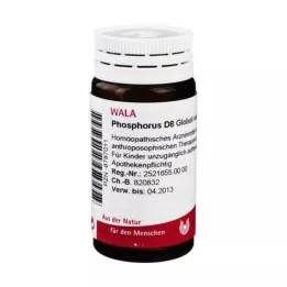PHOSPHORUS D 8 globuli, 20 g