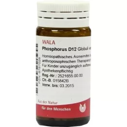 PHOSPHORUS D 12 globuli, 20 g