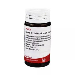 QUARZ D 12 globuli, 20 g