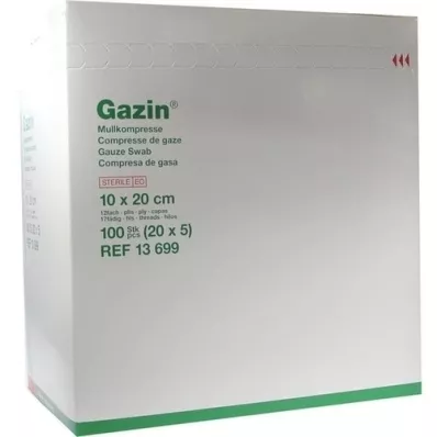 GAZIN Garza 10x20 cm sterile 12x extra large, 20X5 pz