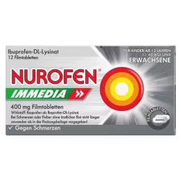 NUROFEN Immedia 400 mg compresse rivestite con film, 12 pz