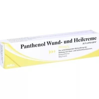 PANTHENOL Crema per ferite e cicatrizzazioni Jenapharm, 50 g