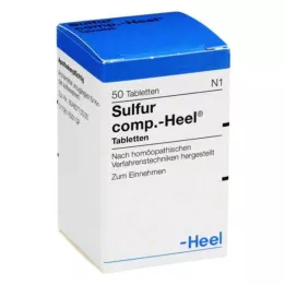 SULFUR COMP.Compresse per tallone, 50 pz