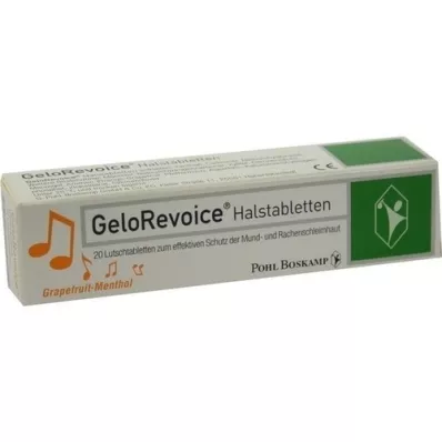 GELOREVOICE pastiglie per la gola Pompelmo-Mentolo Lut., 20 pz