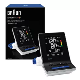 BRAUN BLUTDRUCKMESSGERÄT Braccio superiore ExactFit3 BUA6150, 1 pz