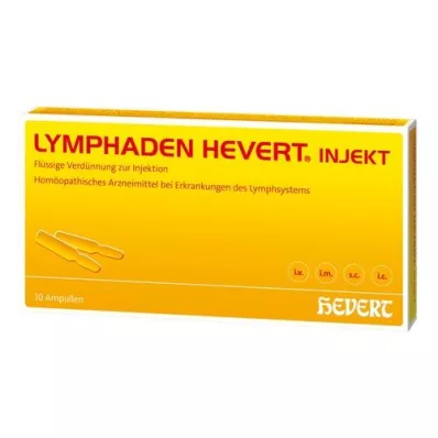 LYMPHADEN HEVERT fiale per iniezione, 10 pz