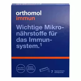 ORTHOMOL Immune direct granuli lampone/mentolo, 7 pz