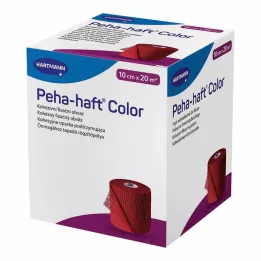 PEHA-HAFT Colore Fixierb.latexfrei 10 cmx20 m rosso, 1 pz