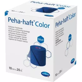 PEHA-HAFT Colore Fixierb.latexfrei 10 cmx20 m blu, 1 pz