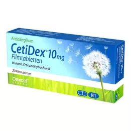 CETIDEX 10 mg compresse rivestite con film, 20 pz