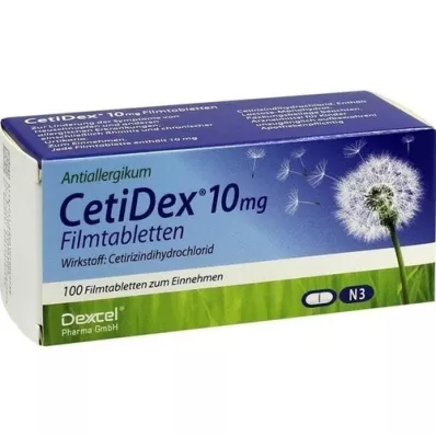 CETIDEX 10 mg compresse rivestite con film, 100 pz