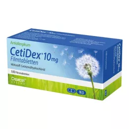 CETIDEX 10 mg compresse rivestite con film, 100 pz