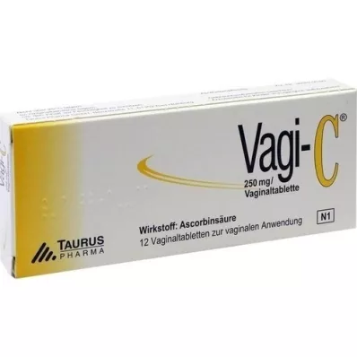 VAGI C compresse vaginali, 12 pz