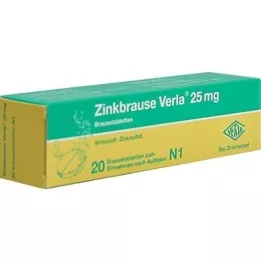ZINKBRAUSE Verla 25 mg compresse effervescenti, 20 pz