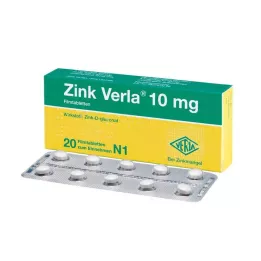 ZINK VERLA 10 mg compresse rivestite con film, 20 pz