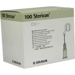 STERICAN Aghi 27 G 0,4x25 mm smussati, 100 pz