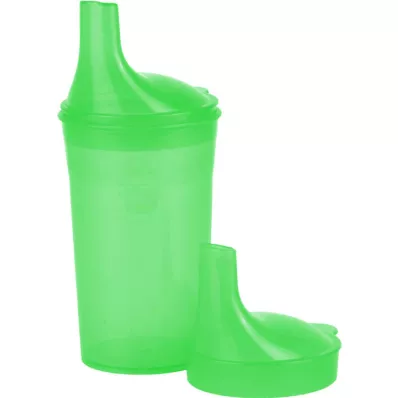 Tazza senza manico con 2 coperchi 4 + 12mm verde, 1 pezzo