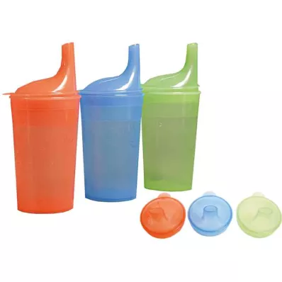 Bicchiere senza manico con coperchio 4mm verde (1 pezzo)